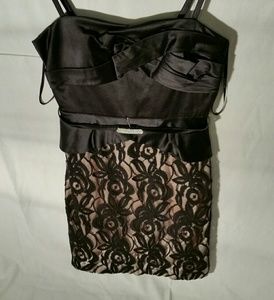 Intrigue Women's Slip Dress Black Size 6 New